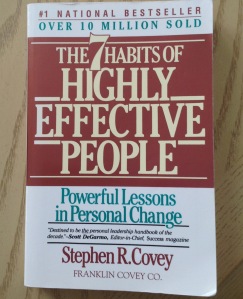 7 habits of highly effective people by Stephen R. Covey is a classic self-help and success book
